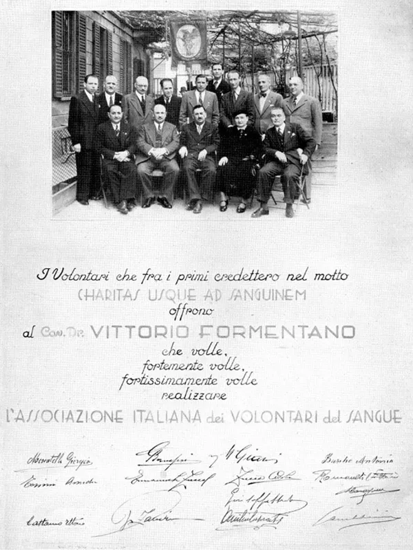 Primi Volontari AVIS Nazionale